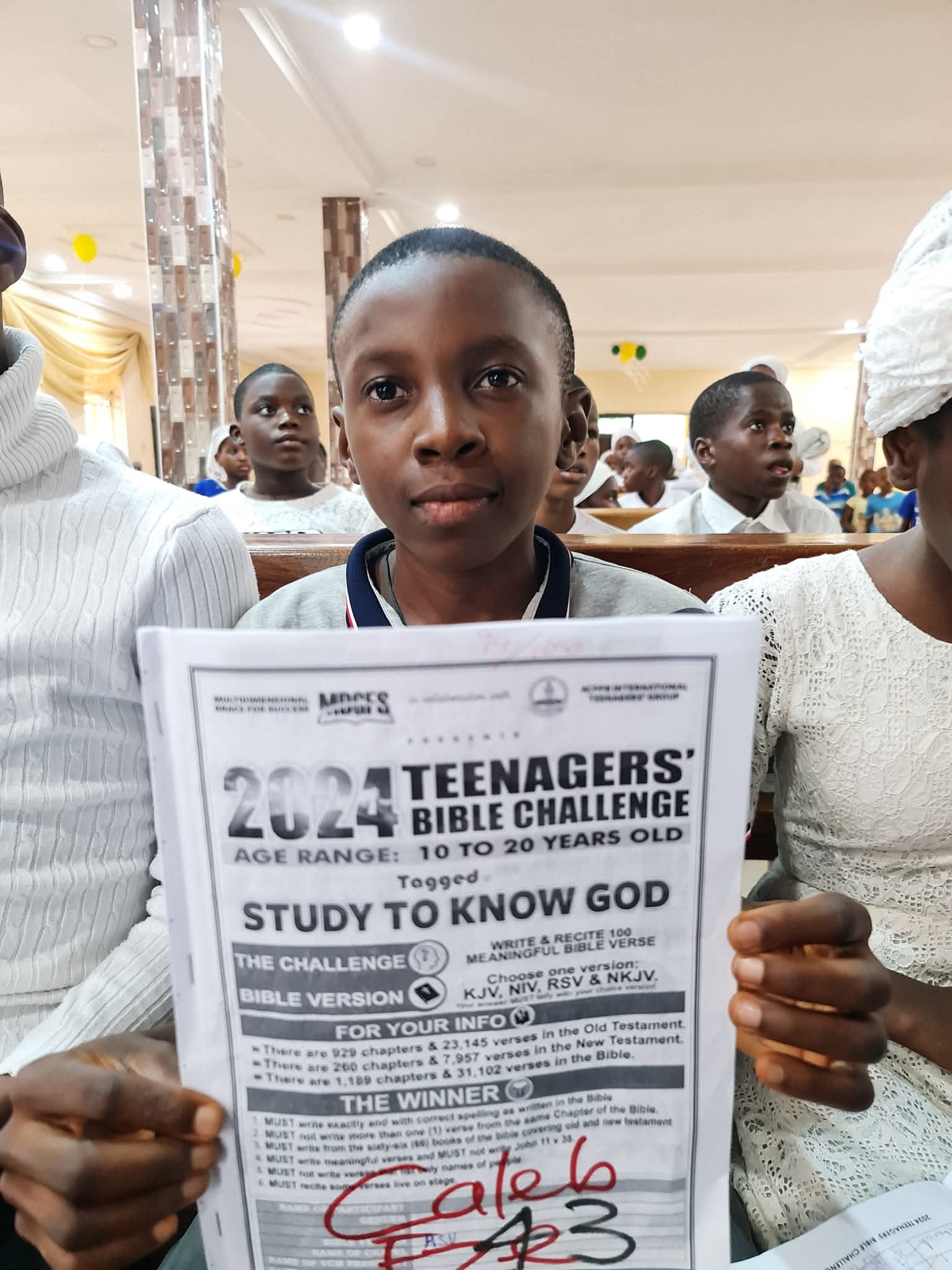 Bible Brain® youth event — teenagers engaged in Scripture study